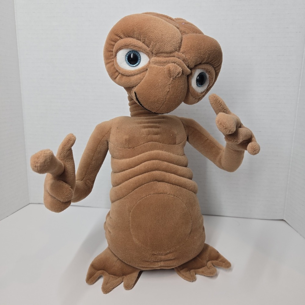 VTG E.T 12" Talking Moving Plush Toys R Us Exclusive Talks, Heart & Finger Light